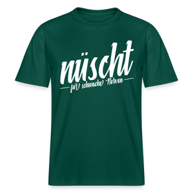Berlin Shirt-NÜSCHT FÜR SCHWACHE NERVEN- RELAXED FIT Unisex Organic T-Shirt - Forest
