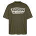 Berlin Shirt-TACHCHEN IHR FLITZPIEPEN-Oversized Unisex Bio T-Shirt - Khaki