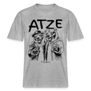 ATZE-beste Freunde-RELAXED FIT Unisex Organic T-Shirt - Grau meliert