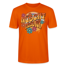 BERLINER RETRO-NÜSCHT MUSS ICK-Unisex T-Shirt BIO - Tieforange