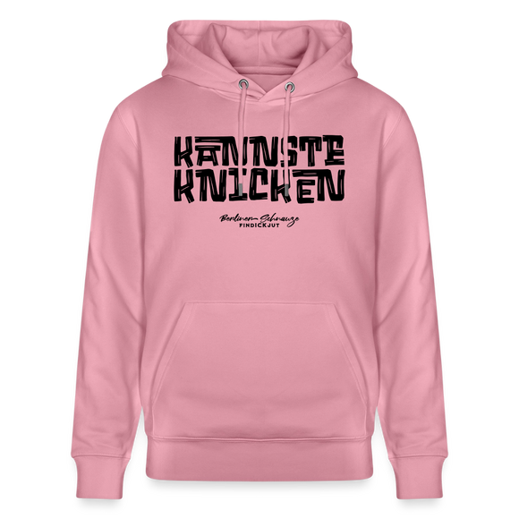 Berliner Schnauze - KANNSTE KNICKEN-Unisex Bio-Hoodie - Lila Traum