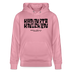 Berliner Schnauze - KANNSTE KNICKEN-Unisex Bio-Hoodie - Lila Traum