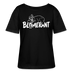 BLÜMERANT-Frauen Bio-T-Shirt mit Berliner Schnauze - Schwarz