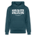 Berliner Schnauze - KANNSTE KNICKEN-Unisex Bio-Hoodie - Dunkles Petrol