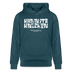 Berliner Schnauze - KANNSTE KNICKEN-Unisex Bio-Hoodie - Dunkles Petrol