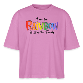 PRIDE 'REGENBOGENSCHAF'-Frauen Boxy Bio-T-Shirt - Pink