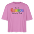 PRIDE 'REGENBOGENSCHAF'-Frauen Boxy Bio-T-Shirt - Pink