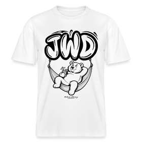 JWD-BERLIN-RELAXED FIT Unisex Organic T-Shirt - Weiß