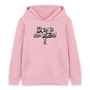 ICK BIN DA-Kinder Bio-Hoodie - Hellrosa