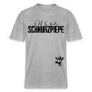 SCHNURZPIEPE - Relaxed Fit Unisex Bio-T-Shirt - Grau meliert