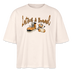 LATSCH UND BOMMEL - Frauen Boxy Bio-T-Shirt - Naturweiß