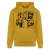 Berlin Souvenir Hoodie -DIT IS SO! – Unisex Bio-Hoodie mit Berliner Bär - Ocker