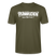 witziges Berlin Shirt-PFANNKUCHEN, NICH BERLINER-Unisex T-Shirt BIO - Khaki