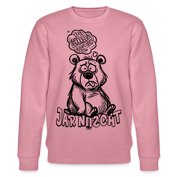 DU SCHNALLST JAR NÜSCHT-Unisex Bio-Sweatshirt - Lila Traum