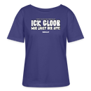 ICK GLOOB MIR LAUST DER AFFE-Rundhals Frauen Bio-T-Shirt - Dämmerung