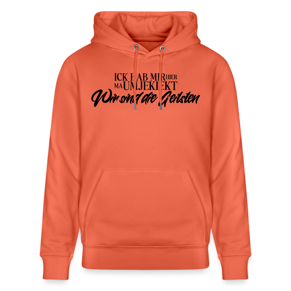 WIR SIND DIE GEILSTEN-Unisex Bio-Hoodie - Hellrot