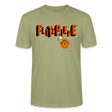 FLITZPIEPE - Unisex T-Shirt BIO - Nebelgrün