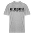 ICK TU SIE NÜSCHT - Relaxed Fit Unisex Bio-T-Shirt - Grau meliert