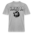 VAFATZ DA-Relaxed Fit Unisex Bio-T-Shirt - Grau meliert