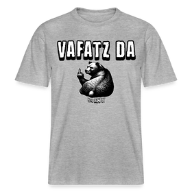 VAFATZ DA-Relaxed Fit Unisex Bio-T-Shirt - Grau meliert