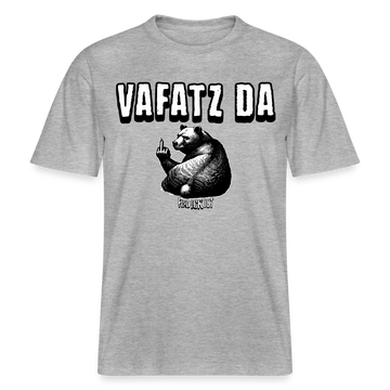 VAFATZ DA-Relaxed Fit Unisex Bio-T-Shirt - Grau meliert