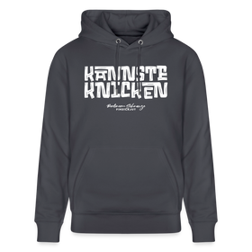 Berliner Schnauze - KANNSTE KNICKEN-Unisex Bio-Hoodie - Indigoblau
