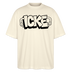 ICKE-Oversized Unisex Bio T-Shirt - Natur
