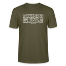 Berliner Spruch-ICK WUNDER MIR-Unisex T-Shirt BIO - Khaki
