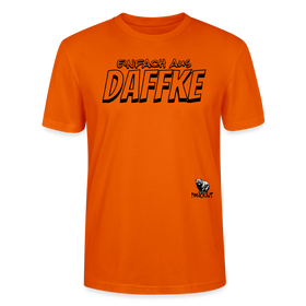 Berliner Spruch-EINFACH AUS DAFFKE-Unisex BIO T-Shirt - Tieforange