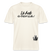 ICK HAB DIE FAXEN DICKE!-Relaxed Fit Unisex Bio-T-Shirt - Naturweiß 
