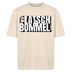 WIE LATSCH UND BOMMEL - Unisex Oversize Bio-T-Shirt - Naturweiß