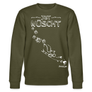 Weihnachten in Berlin25-JIBT NÜSCHT-Unisex Bio-Sweatshirt II - Khaki