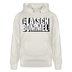 WIE LATSCH UND BOMMEL - Unisex Bio-Hoodie - Beige meliert