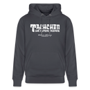 Berliner Begrüssung-TACHCHEN IHR FLITZPIEPEN- Bio-Hoodie - Indigoblau