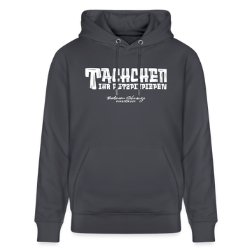 Berliner Begrüssung-TACHCHEN IHR FLITZPIEPEN- Bio-Hoodie - Indigoblau