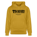 Berliner Begrüssung-TACHCHEN IHR FLITZPIEPEN-Unisex Bio-Hoodie - Ocker