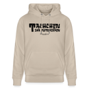 Berliner Begrüssung-TACHCHEN IHR FLITZPIEPEN-Unisex Bio-Hoodie - Beige