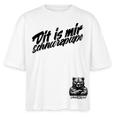 Dit is mir SCHNURZPIEPE-Frauen Boxy Bio-T-Shirt - Weiß