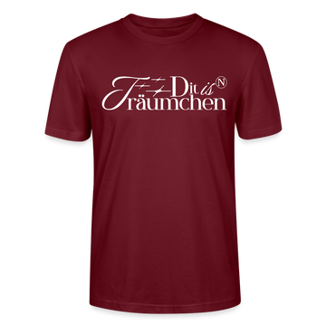 Träumchen- Unisex Bio T-Shirt - Burgunderrot