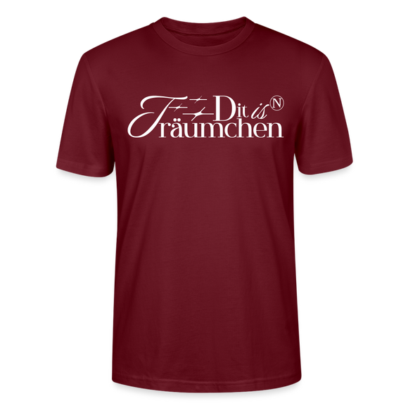 Träumchen- Unisex Bio T-Shirt - Burgunderrot