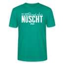 Berliner Spruch-NETT KANN ICK OOCH-Unisex T-Shirt Bio - Blaugrün