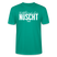 Berliner Spruch-NETT KANN ICK OOCH-Unisex T-Shirt Bio - Blaugrün