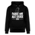 Berliner Spruch-FRÜHER WAR ALLET LEICHTERUnisex Bio-Hoodie - Schwarz