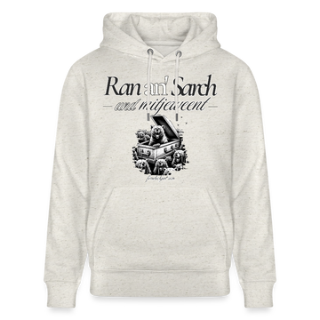Ran an' Sarg-Unisex Bio-Hoodie - Beige meliert