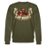 JIBT NÜSCHT-Der Anti-Geschenke-Unisex Bio-Sweatshirt mit Berliner Schnauze - Khaki
