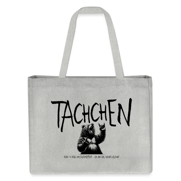 TACHCHEN BERLINER-Einkaufstasche - Grau meliert