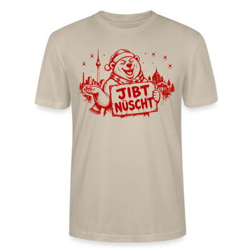 Berlin Souvenir-JIBT NÜSCHT-Weihnachts-Unisex T-Shirt - Beige