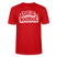 DIT IS KNORKE-Unisex T-Shirt Bio mit Berliner Schnauze - Rot