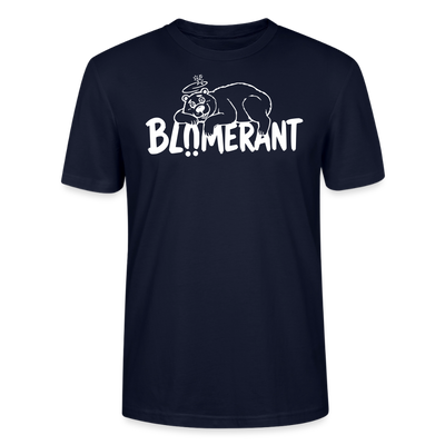 BLÜMERANT - Unisex T-Shirt mit Berliner Schnauze - Navy