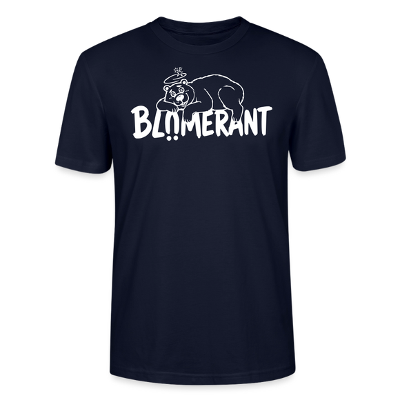 BLÜMERANT - Unisex T-Shirt mit Berliner Schnauze - Navy